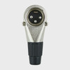 PLUG XLR MALE 3 PIN RMX-77A RIGHT ANGLE STUDIO Z