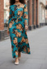 Dress Floral Printed Stretch
