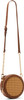 Bag Anne Klein Caning Circular Crossbody Chestnut