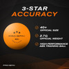 TABLE TENNIS BALLS PRO SPIN 24PCS ORANGE