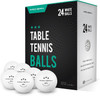 TABLE TENNIS BALLS PRO SPIN 24PCS WHITE