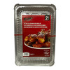 FOIL TRAY TITAN BZ90920CR 2PCS PACK PAN 5LB TAKE OUT CONTAINER WITH LIDS