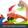 Toy Hot Wheels Monster Truck Snake Slam Takedown Set
