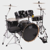 DRUM SET MAPEX VE5295FTCVH VENUS SHELL 5PCS BLACK GALAXY SPARKLE