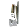 LEVER HANDLE SET FOR DOUBLE METAL DOORS