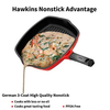 GRILL PAN HAWKINS DCGP30G DIE CAST WITH GLASS LID 30CM
