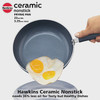FRYING PAN HAWKINS ICF23G CERAMIC NONSTICK WITH GLASS LID 23 CM