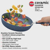 FRYING PAN HAWKINS ICF23G CERAMIC NONSTICK WITH GLASS LID 23 CM