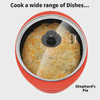 DUTCH OVEN HAWKINS DCDO3G DIE CAST WITH GLASS LID 3L