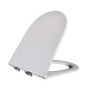 TOILET SEAT CRONEX 376110 D SHAPE SOFT CLOSE