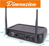 MICROPHONE SYSTEM KIT PYLE VHF PROFESIONAL PDWM2135