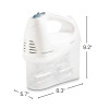 CAKE MIXER (HAND) HAMILTON BEACH 62682G/J