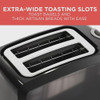 TOASTER 2 SLICE BLACK & DECKER T2569B BLACK