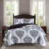 Quilt Set Comfort Spaces 3pc Set Black