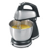 CAKE MIXER WITH BOWL HAMILTON BEACH 64651 STAINLESS STEEL