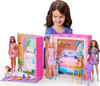 Toy Barbie Dollhouse Playset Getaway House with 11 Accessories