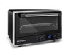 AIR FRYER & PIZZA STONE KITCHENAID KCO128CU DIGITAL COUNTERTOP OVEN MATTE BLACK 1Y