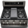 STOVE 5 BURNER LG 30" LRGN6325Z WITH AIR FRYER SMART WIFI TRUE CONVECTION EASY CLEAN WITH PLATE-GRIDDLE