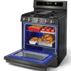 STOVE 5 BURNER LG 30" LRGN6325Z WITH AIR FRYER SMART WIFI TRUE CONVECTION EASY CLEAN WITH PLATE-GRIDDLE