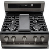 STOVE 5 BURNER LG 30" LRGN6325Z WITH AIR FRYER SMART WIFI TRUE CONVECTION EASY CLEAN WITH PLATE-GRIDDLE