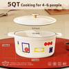 Pot Carote Dutch Oven 5QT Cast Iron Bonjour