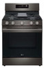 STOVE 5 BURNER LG 30" LRGN6323Z WITH AIR FRYER SMART WIFI TRUE CONVECTION EASY CLEAN WITH PLATE-GRIDDLE