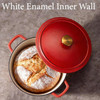 Pot Carote Dutch Oven Red 5QT