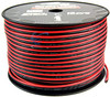 SPEAKER WIRE 12G CABLE 12-500 BLK AUDIO PIPE BLACK AND RED 500FT SOLD PER ROLL