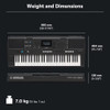 KEY BOARD YAMAHA PSR-E483 61-KEYS