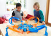 Toy Hot Wheels Track Criss-Cross Crash Set w/ Motorized Booster