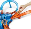 Toy Hot Wheels Track Criss-Cross Crash Set w/ Motorized Booster