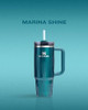 Travel Mug Stanley Quencher Tumbler 30oz Fluted Shine