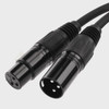 LEAD XLR MALE TO XLR FEMALE 10' ZMV-24XMXF-10BP STUDIO Z