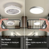 FAN 19" CEILING 22423 MODERN WITH LED LIGHT
