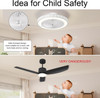 FAN 19" CEILING 22423 MODERN WITH LED LIGHT