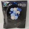 PARTY BALLOONS WITH CONFETTI COLORED AND CLEAR KIT 10PCS PACK HL149 H.L