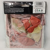 PARTY BALLOONS WITH CONFETTI COLORED AND CLEAR KIT 10PCS PACK HL149 H.L