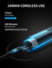 HAIR TRIMMER BEARD BODY GROOMER WONER HC818B CORDLESS HAIR CLIPPERS