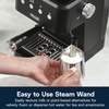 Coffee Maker De’Longhi Classic Espresso Machine w/ Milk Frother Black EM350BK