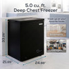 FREEZER IGLOO ICFXX50BK6A 5CF BLACK