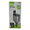 CHARGER CAR WOLUL AS-50908 120W 4IN1 TYPE-C LIGHTING SUPER FAST CHARGE*