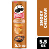 PRINGLES POTATO CRISPS SMOKY CHEDDAR 5.5oz 158g