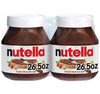 NUTELLA FERRERO HAZELNUT SPREAD WITH COCOA 26.5oz 750g 2PCS PACK