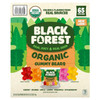 BLACK FOREST USDA ORGANIC GUMMY BEARS 65 POUCKES 0.8 oz EACH CONTAINS GELATIN