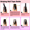 Nails Beetles 12 Colors Home DIY Gel Nail Polish Starter Kit with 10pcs 100 180 Grit Nail File
