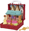 Disney Frozen Pop Adventures Village Set Pop-Up Playset with Handle, Including Anna Small Doll Inspired by The Frozen 2 Movie - Toy for Kids Ages 3 & Up