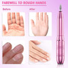 Nails Portable Electric Nail Drill Sincalong 11 in 1 Professional Drill Kit for Acrylic Gel Nails Manicure Pedicure Polishing Shape Tools with 20 Purple