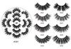 Makeup Eyelashes DYSILK Natural 6D Mink False Eyelashes, Dramatic Look, Fluffy False Eyelashes, Makeup Extension, Handmade Long Lashes, Soft Thick Lashes, Reusable, 7 Pairs