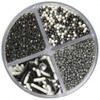 BAKING WILTON SPRINKLES SILVER MIX 4 CELL 710-5339 3.8oz 108G
