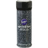 BAKING WILTON SPRINKLES PEARLS BLACK 4.8oz 136G 710-1129